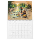 Yukon Gold Rush – A Pastel Journey カレンダー (1月 2027)