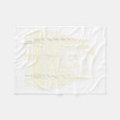 Yule Be Eaten Icelandic Cat Christmas Folklore Jól フリースブランケット (正面(横))