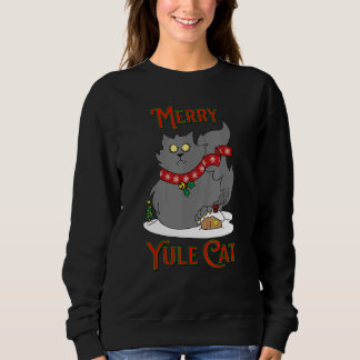Yule Cat Icelandic Folklore Christmas Holiday スウェットシャツ