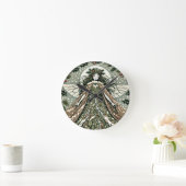 Yule Goddess Winter Solstice                       ラウンド壁時計 (ホーム)