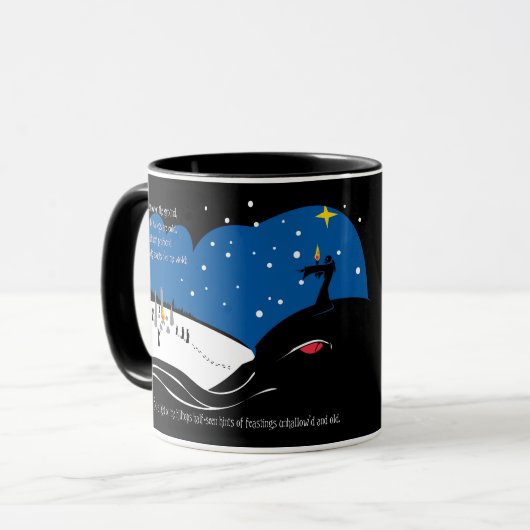 Yule Horror Ceramic Mug マグカップ (正面左)