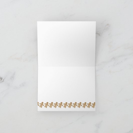 Yuletideのゲイを作って下さい シーズンカード (内部)