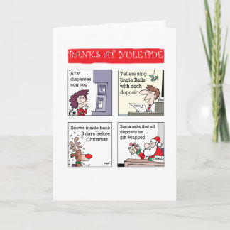 Yuletideの銀行 シーズンカード