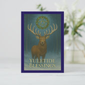 Yuletide Blessings Stag Enclosure Card エンクロージャーカード (スタンド正面)