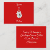 Yuletide Greetings Card ノートカード (正面/裏面)