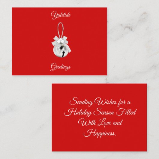 Yuletide Greetings Card ノートカード (正面/裏面)