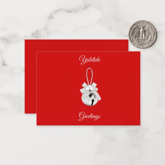 Yuletide Greetings Card ノートカード (正面/裏面インサイチュ)