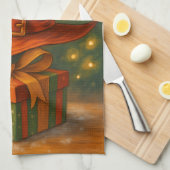 Yuletide Witchery キッチンタオル (四つ折り)