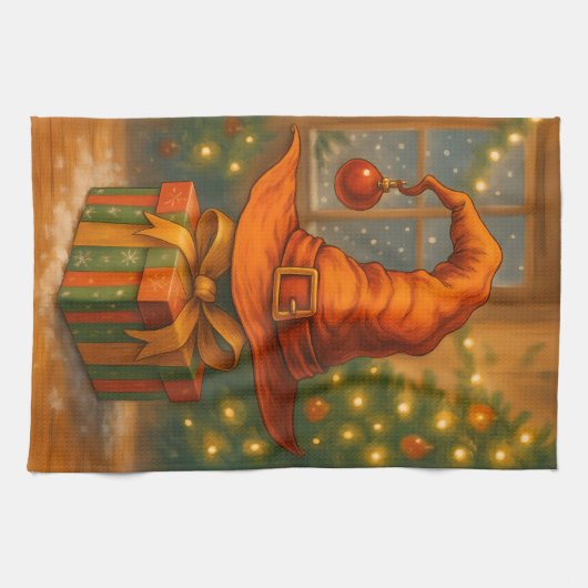 Yuletide Witchery キッチンタオル (横)