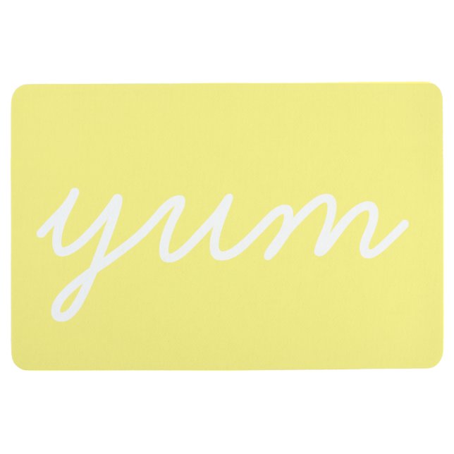 Yumおもしろいな台所調理師のシェフの糖菓のappetitの発言 フロアマット (正面)