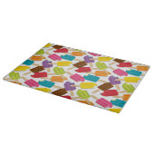 Yum! アイスキャンデーのまな板-白 カッティングボード (角)