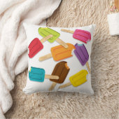 Yum! アイスキャンデーの枕-正方形(B)スタイル クッション (ブランケット)