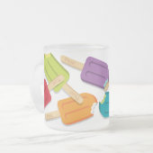 Yum! 曇らされたマグ フロストグラスマグカップ (正面左)