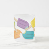 Yum! 曇らされたマグ フロストグラスマグカップ (中央)