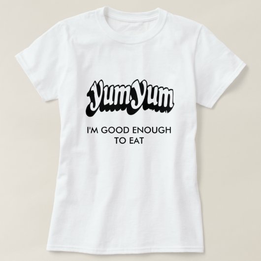 Yum Yum Tシャツ (デザイン正面)