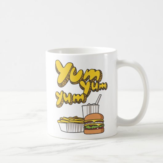 Yum Yum Yum コーヒーマグカップ (右)