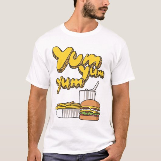 Yum Yum Yum Tシャツ (正面)