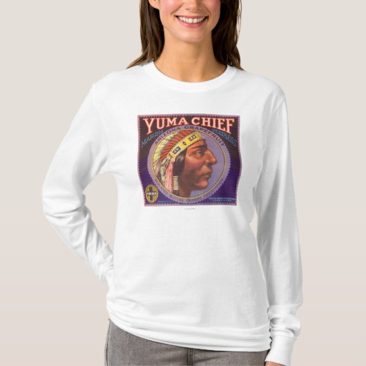 Yuma主なオレンジLabelRedlands、カリフォルニア Tシャツ (正面)