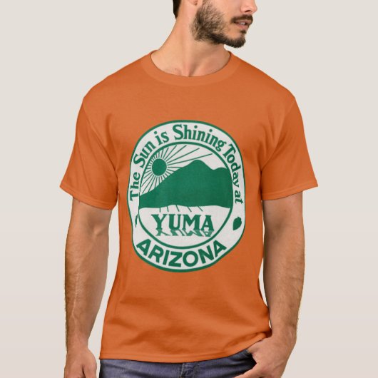 Yuma Arizona Sunshine Oversized Tシャツ (正面)