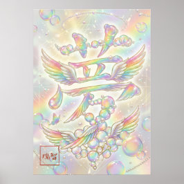 Yume: Elegant Calligraphy "Drea260020008 ポスター