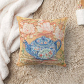Yume Pot: Teatime Rhapsody Throw Pillow クッション (ブランケット)