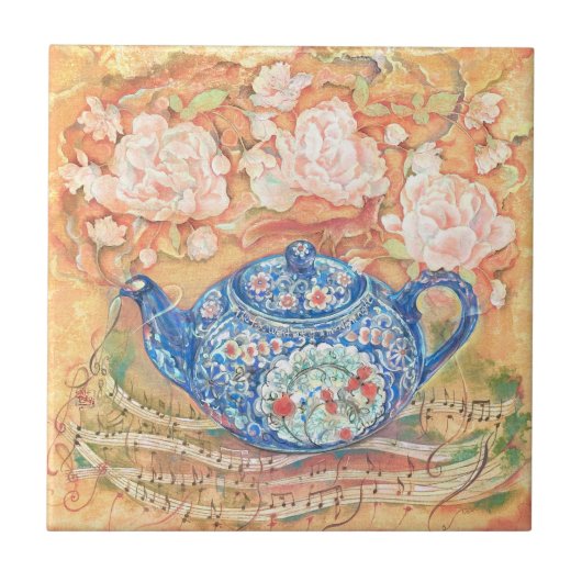 Yume Pot: Teatime Rhapsody Throw Pillow タイル (正面)