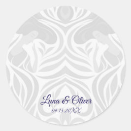 Yumeji Hirado Woman Art Seal Sticker ラウンドシール