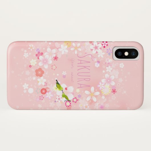 Yumekawaii cherry blossoms phone case Case-Mate iPhoneケース (裏面(横))