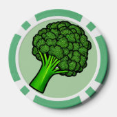 Yummy Broccoli ポーカーチップ (裏面)