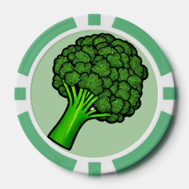 Yummy Broccoli ポーカーチップ