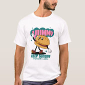 Yummy burger club tシャツ (正面)