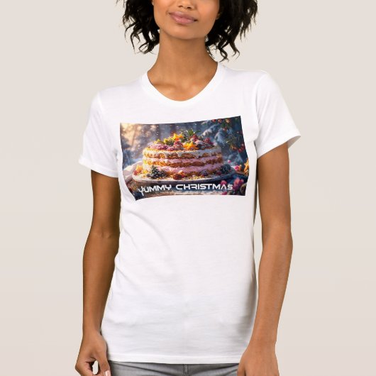 YUMMY CHRISTMAS Tシャツ (正面)