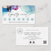 *~* Yummy QR LOGO Rewards Thank you AP29 ロイヤリティカード (正面/裏面)