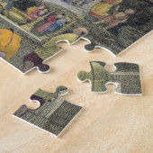 「Yun Stzoo Stzee」の寺院の祭壇の部分、鈴の音 ジグソーパズル (側面)