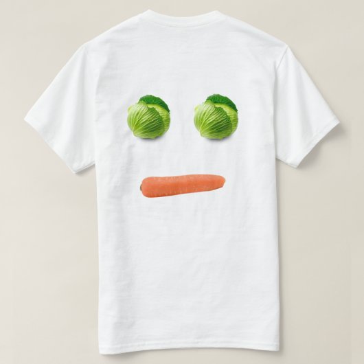 YUNGのにんじん棒 Tシャツ (デザイン裏面)