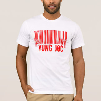 Yung JocのバーコードのロゴのTシャツ Tシャツ