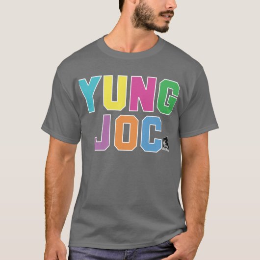 Yung JocはTシャツを着色します Tシャツ (正面)