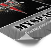 Yung Joc Swaggチームフライヤーバックポスター ポスター (角)