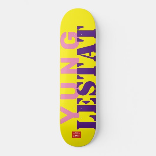 YUNG LESTAT 公式 スケートボード (正面)