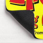 Yung Moの第40誕生日無し マウスパッド (コーナー)