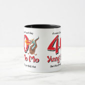 Yung Moの第40誕生日無し マグカップ (中央)