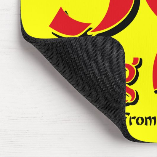 Yung Moの第50誕生日無し マウスパッド (コーナー)