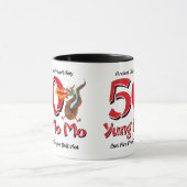 Yung Moの第50誕生日無し マグカップ (中央)