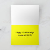 Yung No Mo 60th Birthday カード (内部)