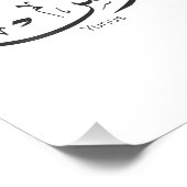 Yunus Yunis Younesアラビア語の書名ギフト フォトプリント (角)