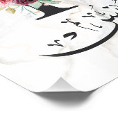 Yunus Yunis Younesアラビア語の書名ギフト フォトプリント (角)