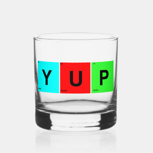 YUPエレメントの周期表 ウイスキーグラス