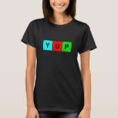 YUP周期表 Tシャツ (正面)