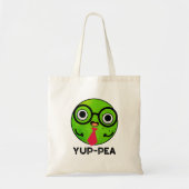 Yup-peaイおもしろいプパイベギーピープン トートバッグ (正面)