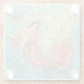 Yura-yura: Celestial Maiden ガラスコースター (裏面)